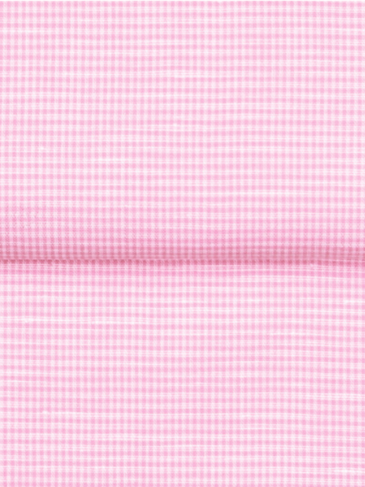 Linen Pink Mini Gingham