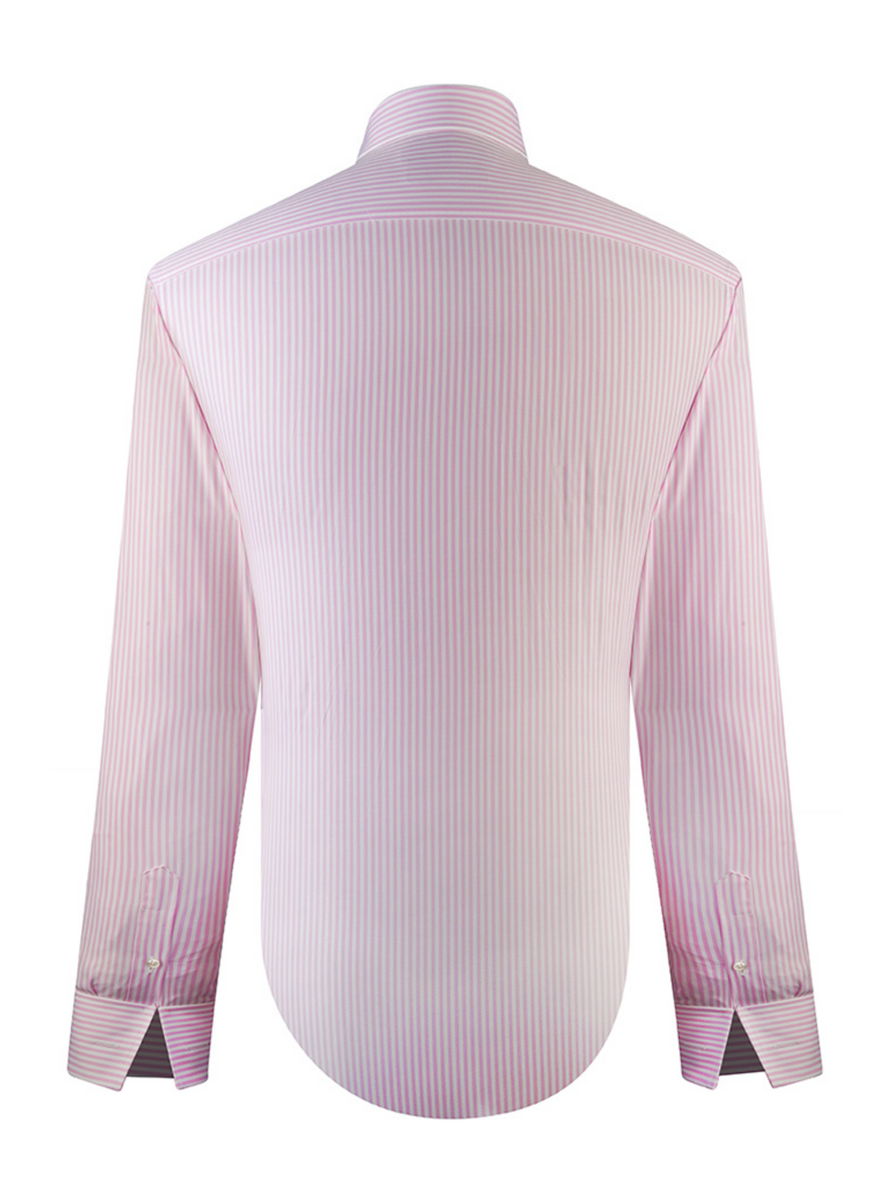 Pink Modern Stripe French Cuff