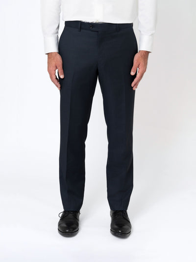Navy Birdseye Trouser