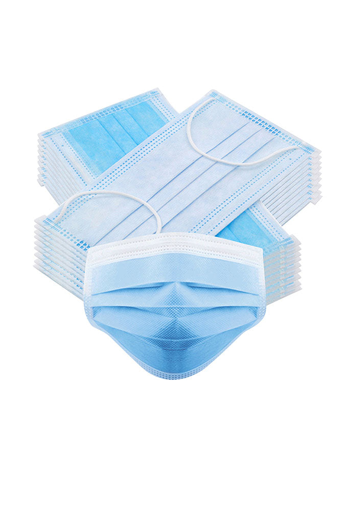 3 BOXES - 3 Ply Disposable Face Masks (150 Masks)